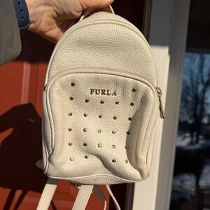 Furla Studded Leather Frida Mini Backpack